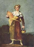 Francisco de Goya Wassertragerin painting